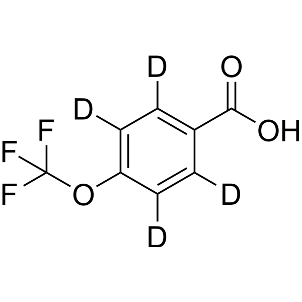 4-(Trifluoromethoxy)benzoic acid-d4 2741881-05-8